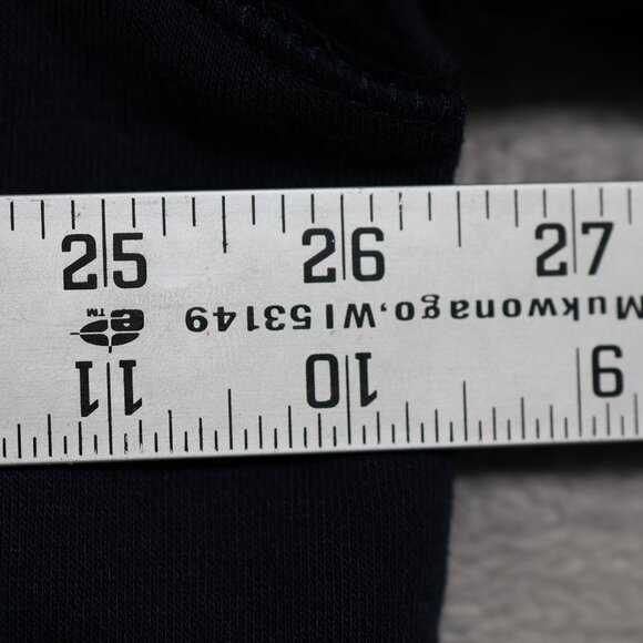 Bulletin MLB Hoodie Mens 2XL Navy Blue Major League Baseball Pullover Sweatshirt - Picture 7 of 10